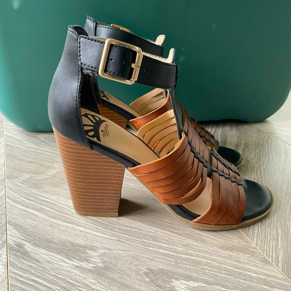 Fergalicious by Fergie Woven Heeled Sandles